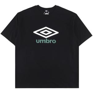 엄브로 에센셜 빅로고 반팔 티셔츠 UR123CRS18BLK