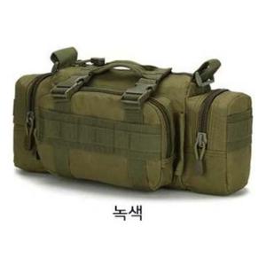 밀리터리 멀티포켓 3P 크로스백 힙색(녹색) 패션가방 슬링백 여행가방 보스톤가방 패션잡화 데일리백 파우치 숄더백 백팩 미니백