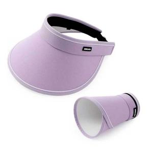 돌돌이썬캡 UV차단모자 챙넓은모자 여름모자 퍼플