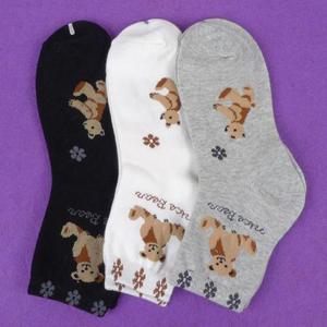 여성용 캐주얼 양말 6개 W15402 중목양말추천 학생양말