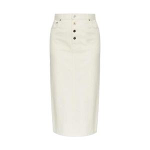 모스키노 버튼 클로저 데님 스커트 A01235520