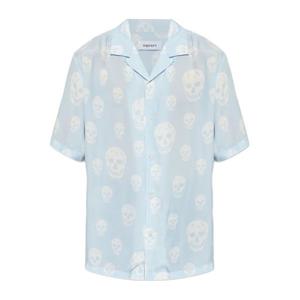 알렉산더맥퀸 하와이안 프린트 캠프 칼라 반팔 셔츠 847304QRAC