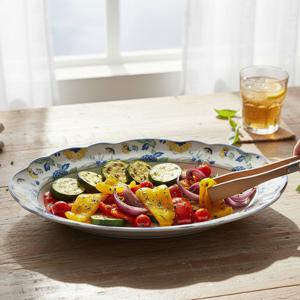 후첸로이터 파피용 타원 대 오발 플레이트 35cm 1P