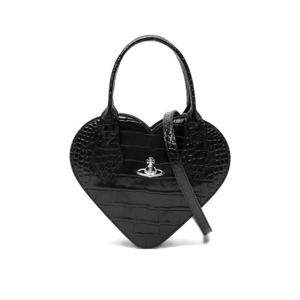 비비안웨스트우드 하트 셰이프 엠보스드 토트 백 4802000SWL0098