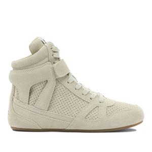 이자벨마랑 퍼포레이티드 레이스업 하이탑 스니커즈 26PBK0092F