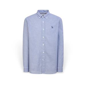 남성 체크 린넨혼방 긴팔셔츠 HZSH6B311N2