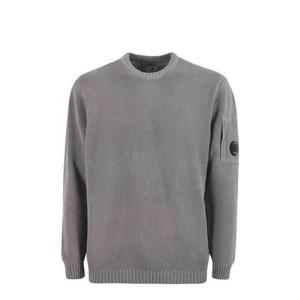 26 SS CP컴퍼니 렌즈 디테일 니트웨어 그레이 CMKN017A