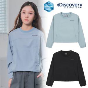 디스커버리키즈 DKTR3F051 여아 프레시벤트 우븐 트레이닝 맨투맨