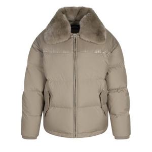 [팬텀]겨울 여성 렉스퍼 카라 덕다운 패딩 점퍼 / 221D4JP102_BG