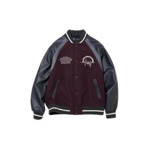 GUGU x 언더커버 스타디움 점퍼 와인 352698-19