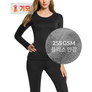 [테슬라 주니어]테슬라 기모 플리스 발열내의 겨울 보온 방한 여성내복 상의 TM-WHD402