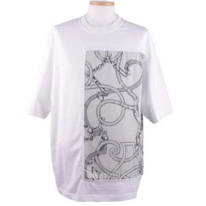 에르메스 남성 반팔티셔츠 L Instruction du Roy t-shirt H557900HA90 블랑