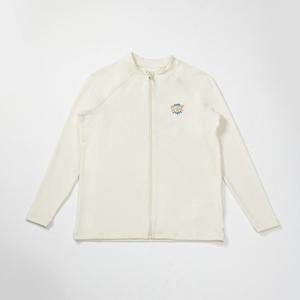 퀵실버 유스 UPF 50+ 원데이 스탠다드 집업 래쉬가드 KF21BR060OWH