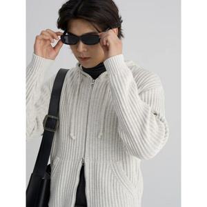 (45615AMC30) [에잇세컨즈] 헤비게이지 후드 집업 카디건  아이보리