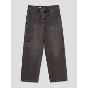 (456121CC54) [에잇세컨즈] 카펜터 와이드 핏 데님 팬츠  애쉬