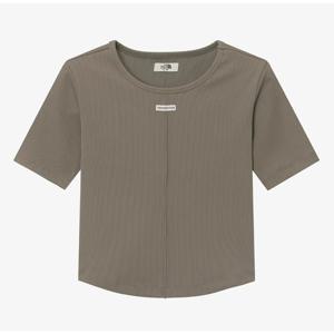 노스페이스 화이트라벨 여성 소프트 웨이브 반팔 라운드티 NT7UR31K