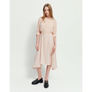 질스튜어트 뉴욕 여성 25SS 핑크 레이어드 7부소매원피스 WJDR5B700P1