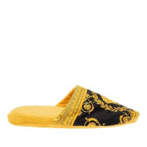 베르사체 바로크 프린트 코튼 슬리퍼 ZSLB00002 ZCOSP052Z4004