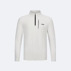 [케이스위스] 남성 코트 하프집업 긴팔티 L/GRAY (1KSTLSU003LG)