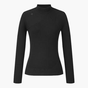 데상트골프웨어 VQA DR11WFKP13-BLKG 아크먼트(ACMT) 여성 모크넥 풀오버 BLACK