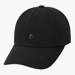 데상트골프모자 VQA DR12WFCP12-BLKG 여성 기본 리본 탈부착 볼캡 BLACK