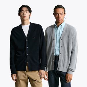 [공식][타미힐피거] 텍스처 가디건 2종 택1 (T12F6KCD050MT2)