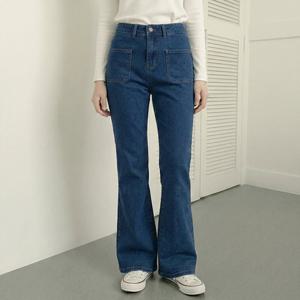 [올리비에스클로젯] [55-77]앞 투포켓 부츠컷 히든밴딩 팬츠_O2601DP003A