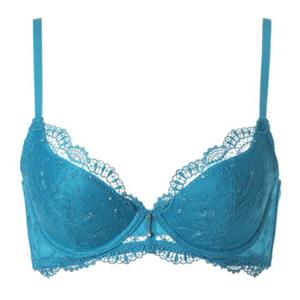 비비안 꾸띄르 레이스 패치자수 부직포 브래지어 (BR980A-TKGR)