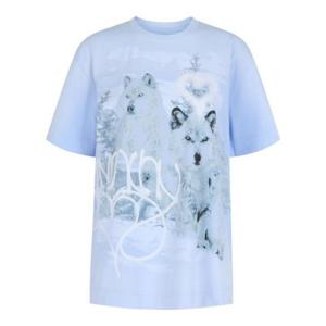 지방시 반팔 티셔츠 BW707Z 3YGW 452 40061 L Blue