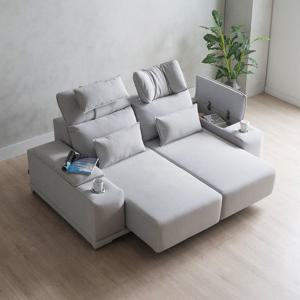 루엔 3인 모션쇼파 전동 슬라이딩 리클라이너 기본형