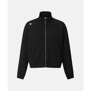 데상트 우먼스 자카드 트레이닝 집업 자켓 B1 SR122PFT21 BLK0 CRM0