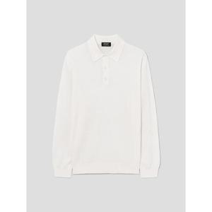 [갤럭시] [Prestige] 코튼 실크 폴로넥 스웨터  아이보리 (GA6251P010)