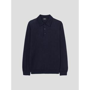 [갤럭시] [Prestige] 코튼 실크 폴로넥 스웨터  네이비 (GA6251P01R)