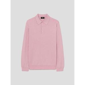 [갤럭시] [Prestige] 코튼 실크 폴로넥 스웨터  핑크 (GA6251P01X)