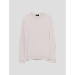 [갤럭시] [Prestige] 코튼 실크 라운드 스웨터  베이지 (GA6251P02A)