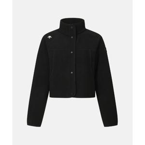 데상트 우먼스 마이크로 플리스 자켓 B1 SR122PKT11 BLK0 CRM0