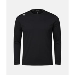 데상트 러닝 속건 긴팔 티셔츠 B1 SR123RTL21 BLK0 MGRY WHT0