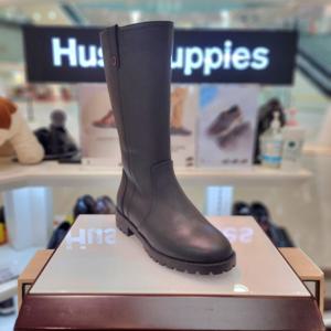 [허시파피]여성 발 편한 3cm 워커창 하프 털부츠 3fq613-B_CA