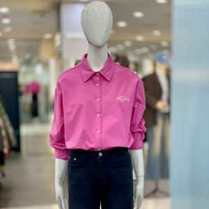 [클리지]자수 레터링 네오코튼 셔츠남방 CQ2WBL15