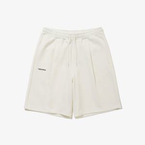 [뉴에라] 와이드 스웨트 하프 팬츠 아이보리 (14954600)