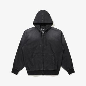 [뉴에라] 워시드 후드 스웨트 재킷 블랙 (14954609)