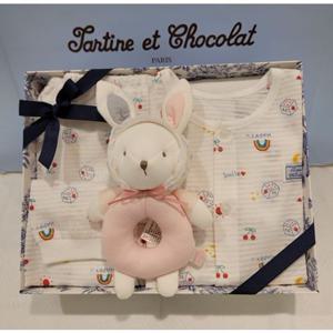 쇼콜라 클로드내의니아애착인형세트 (TNPRXS519A)여아여름실내복출산백일돌선물