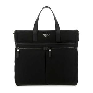 프라다 더블 탑 핸들 나일론 토트백 2VG860VXON2DMH F0002