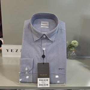 [예작]변형 도트무늬  슬림셔츠 YJ3SBS166-NY_BP