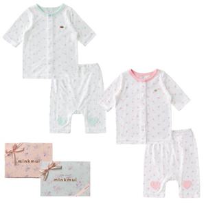 M밍크뮤D (쌍둥이선물)26SS 하트리오셀7부내의 실내복 (3637005407A)