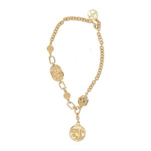 끌로에 로고 메달 펜던트 초커 목걸이 CH26SJN10 CB79HA