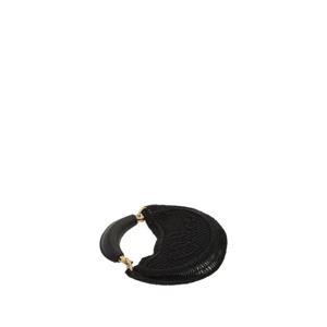 끌로에 블랙 글리터 크로셰 자수 시그니처 클러치 CH26SP921 R3