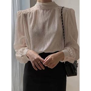 [예쎄](예쎄) 프린지 타이 투웨이 블라우스(S6SBL001A)