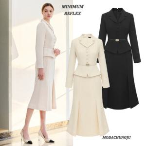 [미니멈]MD 페플럼 머메이드 원피스 MD MMZAAWO1160_CJ