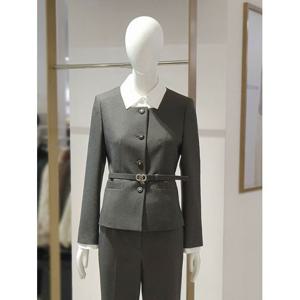 [에꼴드파리]MARIO(미센스)탈부착 칼라 벨티드 재킷 101MB59JKM101G